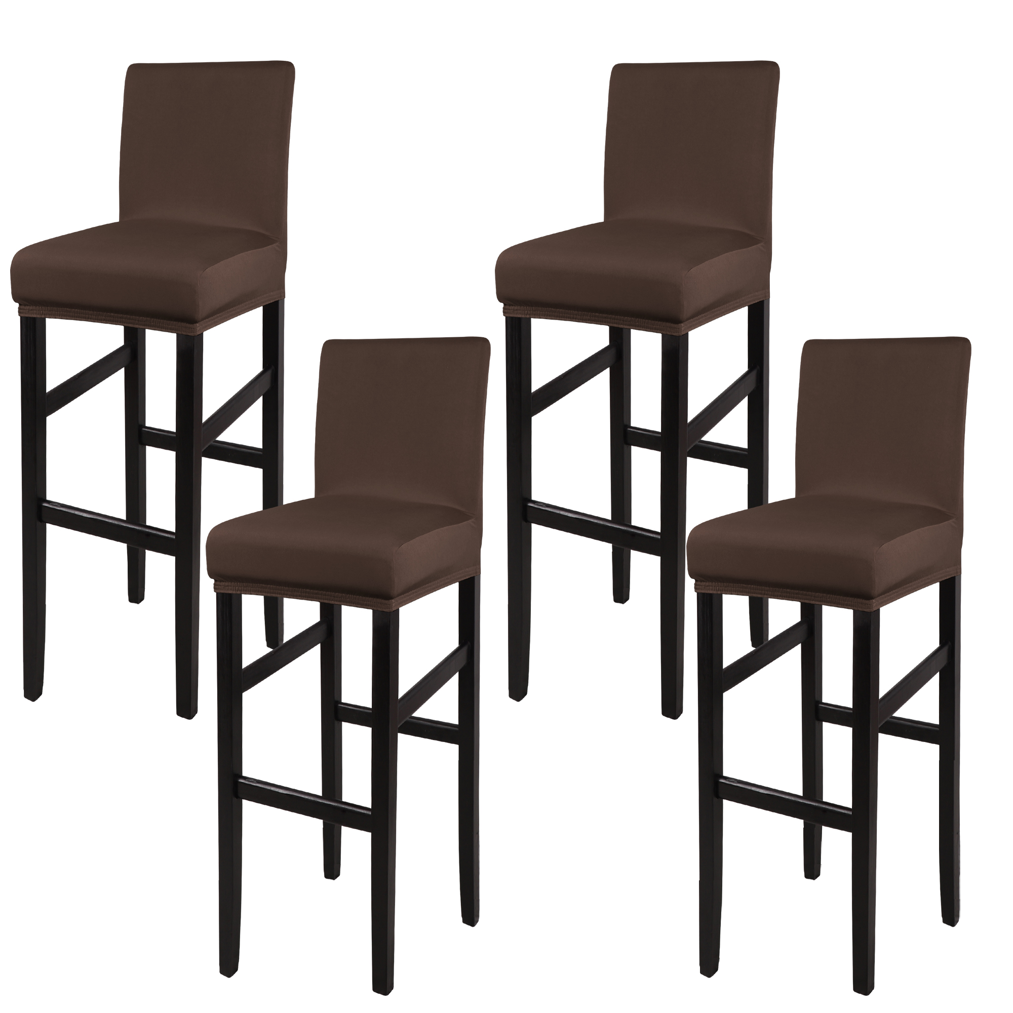 Housse Extensible pour Tabouret de Bar pour Housses de Chaise Latérale Hauteur Bar