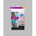 thumbnail image 4 of WOMENS BODY TONE COTTON BRIEF PANTY, 10 PACK, 9, ASSORTED, 4 of 6