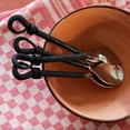 thumbnail image 2 of Gourmet Settings Twist N Shout Ensemble de 4 Mini-Cuillères (Coutellerie Artisanale), 2 of 3