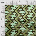 thumbnail image 1 of oneOone Cotton Poplin Fabric Chevron Flame Stitch_Printed Fabric 1 Yard 42 Inch Wide, 1 of 4