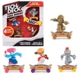 thumbnail image 1 of Tech Deck Free Riders 4-Pack Fingerboard and Fidget Toy Set for Kids 6 and up, 1 of 7