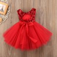 thumbnail image 2 of Girl Sleeveless Sequin Dress Princess Mesh Party Dresses, 2 of 6