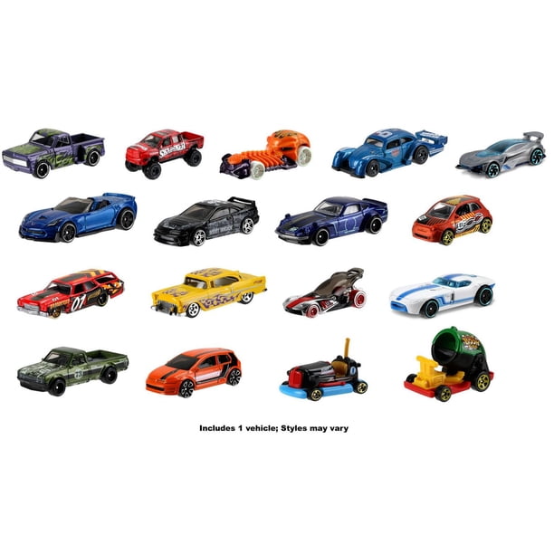 Hot Wheels Basic Car, 1:64 Scale Toy Vehicle for Collectors & Kids