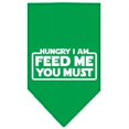 thumbnail image 1 of Hungry I Am Screen Print Bandana Emerald Green Small, 1 of 1