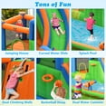 thumbnail image 4 of Costway Inflatable Water Slide Giant Bounce Castle w/Dual Climbing Walls Blower Excluded, 4 of 9