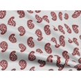 thumbnail image 5 of oneOone Rayon Red Fabric Block Sewing Material Print Fabric By The Yard 56 Inch Wide, 5 of 5