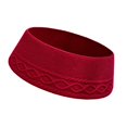 thumbnail image 3 of segolike 71cm Knitted Christmas Tree Collar Universal Fit Accessory Festive Tree Ring Red, 3 of 9