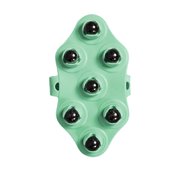 EGNMCR Fitness & Yoga Equipment Hand-held Seven-bead With Bumps Whole Body Acupoint Massage Brush Household Portable Brush A massager