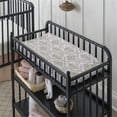 thumbnail image 5 of Pemberly Row Contemporary Metal Changing Table in Ebony - 40"Hx19"Wx36"D, 5 of 5