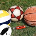 thumbnail image 4 of Portable Pump Volleyball Football Soccer Inflatable Tool Hand Push Air Pumps Inflation Accessory Household Playground Black, 4 of 9