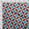 thumbnail image 2 of oneOone Polyester Lycra Fabric Triangle|Parallelogram & Square Geometric Decor Fabric Printed BTY 56 Inch Wide, 2 of 4