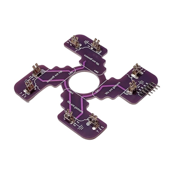 Xuanheng Joystick Board for Jlf PCB Joystick Parts Switch Parts Replacement PCB Board Violet