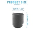 thumbnail image 4 of Unique Bargains Front Left Exterior Door Handle Lock Cover Cap Replacement for Volkswagen Beetle 2012-2019 Gray, 4 of 6