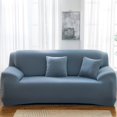 thumbnail image 2 of CHOK 2024 Sofa Slipcover L Shape Gray Sofa Cover Sectional Couch Cover Spandex Non Slip with Elastic Bottom Furniture Protector Cover for for Home Decor 2+3seater, 2 of 10
