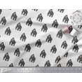 thumbnail image 3 of Soimoi Polyester Crepe Fabric Gorilla Animal Fabric Prints by Yard 52 Inch Wide, 3 of 3