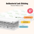 thumbnail image 4 of Dream On Me, Nirvana 6” 96 Coil Inner Spring Crib And Toddler Mattress, 4 of 6
