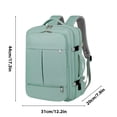 thumbnail image 1 of Yhmxh Closet Organizers and Storage Backpack Computer Bag 15 Inch Business Backpack High-end Short-term Travel Bag Multi Compartment Luggage Bag Storage Oxford Backpack, 1 of 4