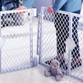 thumbnail image 4 of North States 6-Panel Easy To Use Baby Gate Plastic Superyard Classic Baby or Pet Playard, 4 of 9