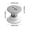 thumbnail image 3 of RV Magnetic Door Catch With Adhesives Easy To Install CamperTrailer Door Holders Sturdy Stopper For RV Accessories 1 Pack, 3 of 9