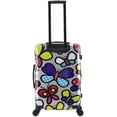 thumbnail image 4 of TUCCI Italy Pop Art Butterfly Pop 3PC Set (20",24",28") Luggage Suitcase, 4 of 11