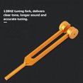 thumbnail image 4 of 128HZ Aluminum Alloy Tuning Fork Silicone Hammer with A Repair Tool Diagnostic Tool for Sound, 4 of 8