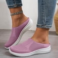thumbnail image 2 of Mepaouo Womens Backless Sneakers Casual Slip on Mule Shoes Arch Support Walking Mesh Slide Sandals, 2 of 8