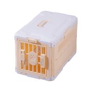 Cmunyle Pet Carrier Foldable Airline Travel Crate For Cats Dogs With Carry Handles Ventilated Secure Kennel For Car Outdoor Home Use