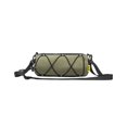 thumbnail image 2 of ruzhgo Polyester Mountain Bike Handle Bar Bag Portable Detachable 2.4L Adjustable Reflective Strap Biking Riding Pouch Accessories Black Green, 2 of 6