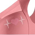 thumbnail image 4 of fheaev Seamless Mesh Lace Bras for Women No Underwire Wireless Bras with Support And Lift Full Coverage Deep V Bralettes Everyday Bra, 4 of 8
