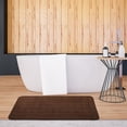 thumbnail image 4 of XYAIYT Memory Foam Bath Mat for Bathroom Bedroom Living Room Soft and Absorbent Non Slip Home Decor Floor Rug Suit for Relaxedable Foot Support and Quick Drying, 4 of 5