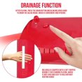 thumbnail image 3 of 32 - Key Melodica with Tubes & Mouthpiece, Air Piano Keyboard Musical Instrument w/ Carrying Bag,Red, 3 of 6