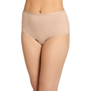 Jockey Women's Worry Free Cotton Stretch Moderate Absorbency Brief