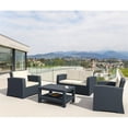 thumbnail image 4 of Monaco Rectangle Patio Coffee Table Dark Gray, 4 of 7