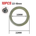 thumbnail image 1 of 10pc Saw cutting washer Inner hole adapter ring blade aperture change washer, 1 of 8