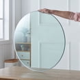 thumbnail image 1 of Noble House 48" Round Glass Table Top Only,Transparent, 1 of 10