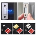 thumbnail image 4 of Luckyn Sans Trou Invisible Aimant Porte Armoire d'Aspiration Fort Aimant Attracteur Argent, 4 of 6