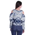 thumbnail image 4 of Moomaya Plus Size Cold Shoulder Top Printed Ladies Tops Blouses Women Party Tops, 4 of 4