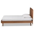 thumbnail image 2 of Baxton Studio Yori Brown Finished Wood Twin Size Platform Bed, 2 of 9
