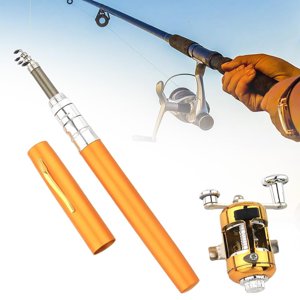 2024 Pen style Pocket en alliage de tige en aluminium Mini Rod télescopique pour les pêcheurs extérieurs