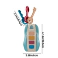 thumbnail image 2 of Blue Infant Music Car Key Toy Interactive With Sound Effects Educational Promotes Coordination And Sensory Exploration Ages 0 To 2 133 Chars, 2 of 5