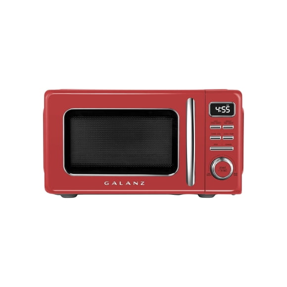 Refurbished Galanz Retro Microwave Oven, 0.7 cu.ft.