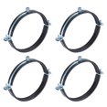 thumbnail image 1 of 4 Pack Split Ring Pipe Hanger, 160mm/6.3inch Adjustable Pipe Bracket Clamp, 1 of 6