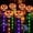 B, variant on Halloween Decor Solar Pumpkin Stake Lights O Outdoor Lights LED Pumpkin Decorative Lamp For Yard Garden Walkway Fall