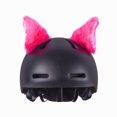 thumbnail image 3 of 2Pcs Plush Cat Ears Cute Helmet Accessories For Ski Helmet Motorcycle Helmet Snowboard Helmet Helmet Not Included, 3 of 8