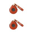 thumbnail image 4 of Decodeary Stylish PU Leather Key Cover for Motorcycle Boyfriend Black Brown 2Set, 4 of 6