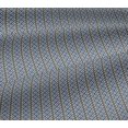 thumbnail image 5 of oneOone Viscose Jersey Fabric Diamond & Chevron Ikat Print Fabric BTY 60 Inch Wide, 5 of 5