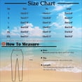 thumbnail image 4 of CFLVAEK Cotton Linen Capri Pants for Women Plus Size Wide Leg Summer Capris Loose High Waisted Drawstring Pants Solid Color Vacation Beach Pant Brown S, 4 of 8