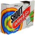 thumbnail image 2 of Shout Wipe & Go, Instant Stain Remover, 12 Wipes, Pack of 2, 2 of 8
