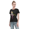 thumbnail image 4 of T-Shirt Basique à Manches Courtes pour Femmes Sailor Moon Moon Hare, 4 of 6