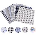 thumbnail image 2 of 8PCS Cotton Fabric Creative Pattern-Printing Craft Fabric DIY Sewing Fabric, 2 of 5